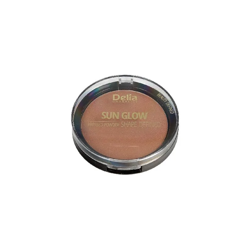 Delia puder Shape Defined Sun Glow 401 Blonde Brąz 9g