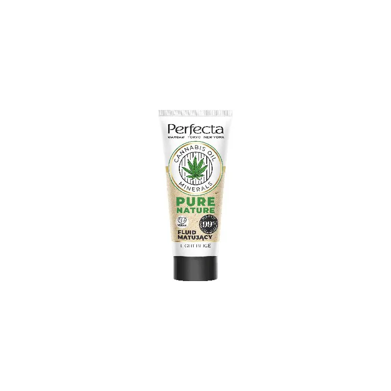 Perfecta Pure Nature fluid matujący Light Beige 30ml