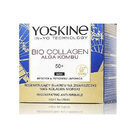 Yoskine Bio Collagen krem na noc 50+ 50ml