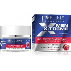 Eveline Men X-Treme Anti-Age przeciwzmarszczkowy krem intensywnie nawilżający 50ml