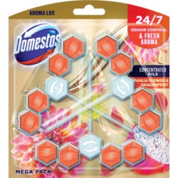 Domestos Kostka toaletowa Aroma Lux Dahlia Flower & Dragonfriut 3 x 55 g