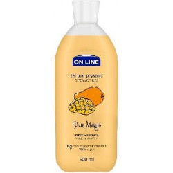 On Line kremowy żel pod prysznic Pure Mango 500ml
