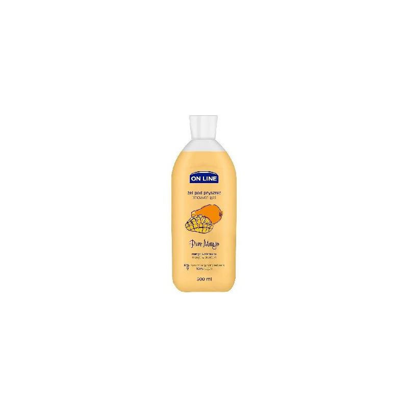 On Line kremowy żel pod prysznic Pure Mango 500ml