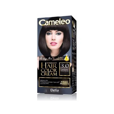 Cameleo Omega farba do włosów 3.0 Dark Brown