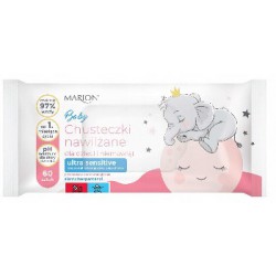 Marion chusteczki nawilżane Ultra Sensitive 60szt