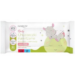 Marion chusteczki nawilżane Sensitive 60szt