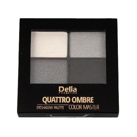 Delia Color Master Quattro Ombre 403 Ideal Smoky Eye cienie do powiek 4x1,5 kasetka