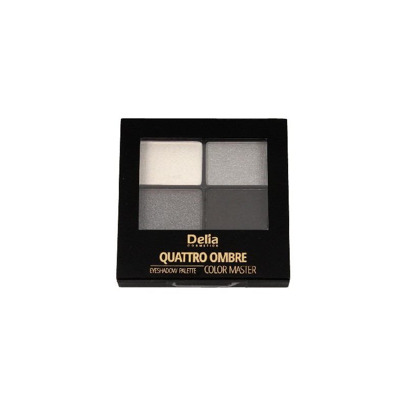 Delia Color Master Quattro Ombre 403 Ideal Smoky Eye cienie do powiek 4x1,5 kasetka