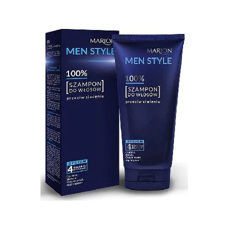 Marion Men Style szampon do włosów przeciw siwieniu 150g