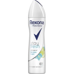 Rexona Stay Fresh Antyperspirant w aerozolu Blue Poppy & Apple  150ml