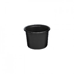 Pojemnik okrągły 350ml black d-8115 50szt
