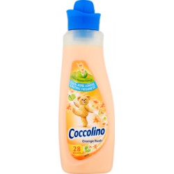 Coccolino Orange Rush Płyn do płukania tkanin koncentrat 1 l (28 prań)