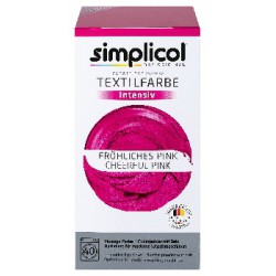 Simplicol barwnik do tkanin intensywny Wesoły Róż 559g