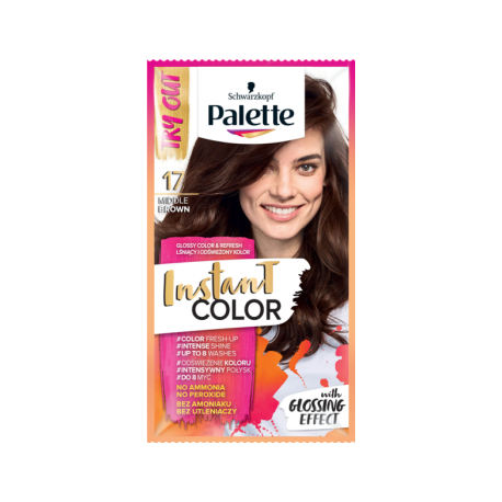 Palette szamponetka Instant Color Średni Brąz 17