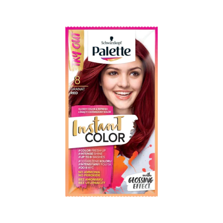 Palette szamponetka Instant Color Czerwień Granatu 8