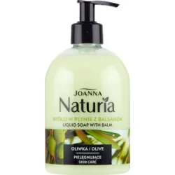 Joanna Naturia Mydło w płynie z balsamem oliwka 500 ml