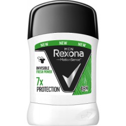 Rexona Men Invisible Fresh Power Antyperspirant w sztyfcie dla mężczyzn 50 ml