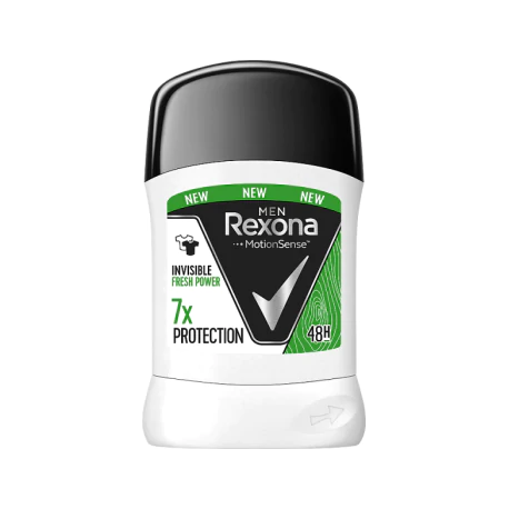 Rexona Men Invisible Fresh Power Antyperspirant w sztyfcie dla mężczyzn 50 ml