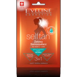 Eveline Cosmetics Self Tan Żelowy samoopalacz do twarzy i ciała 3 w 1 15 ml