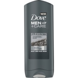 Dove Men+Care Elements Charcoal+Clay Żel pod prysznic 400 ml