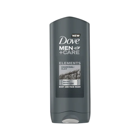 Dove Men+Care Elements Charcoal+Clay Żel pod prysznic 400 ml