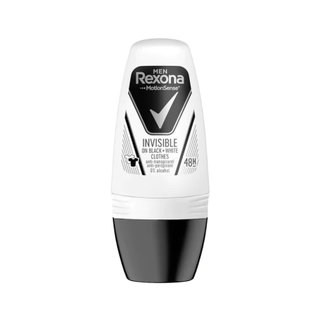 Rexona Invisible Black&White Antyperspirant w kulce 50 ml