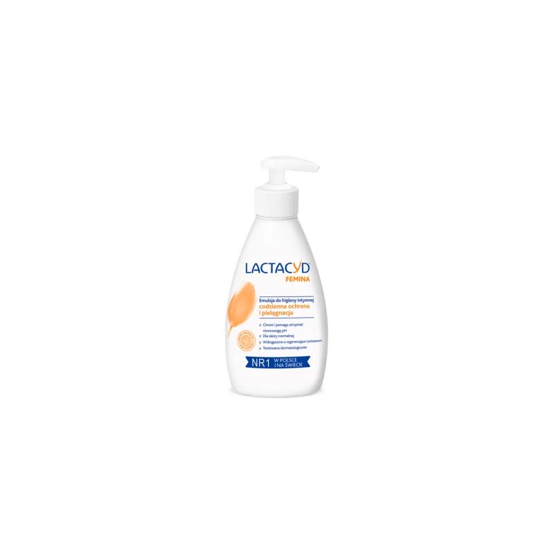 Lactacyd Femina Emulsja do codziennej higieny intymnej 200 ml