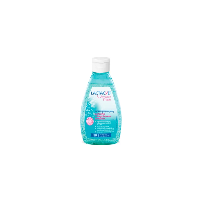 Lactacyd Oxygen Fresh Odświeżający żel do higieny intymnej 200 ml