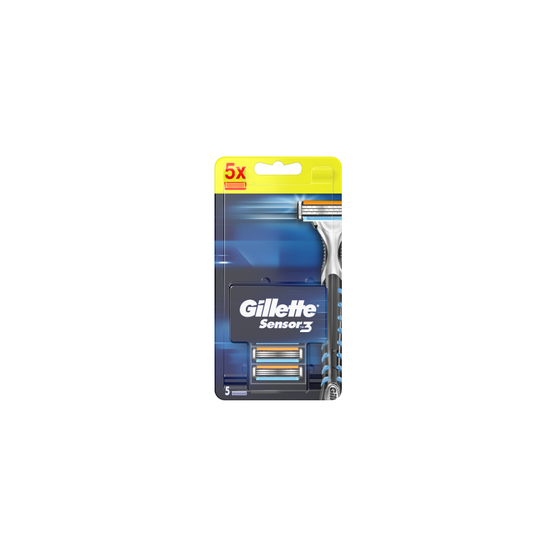 Gillette Sensor3 nożyki do maszynki do golenia 3 szt