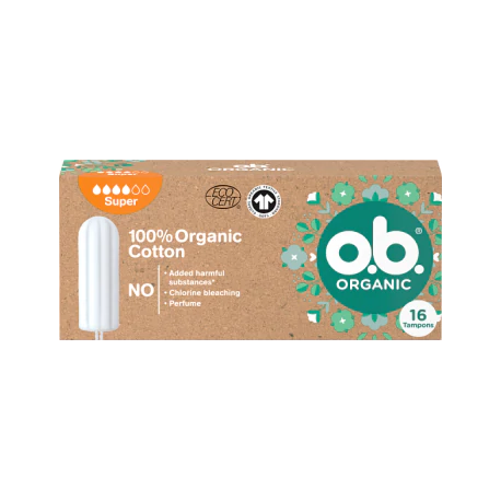 Tampony OB Pro Organic Super 16szt