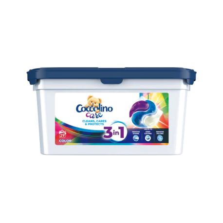 Coccolino Care Kapsułki 3w1 do prania kolorowych tkanin 783 g (29 prań)