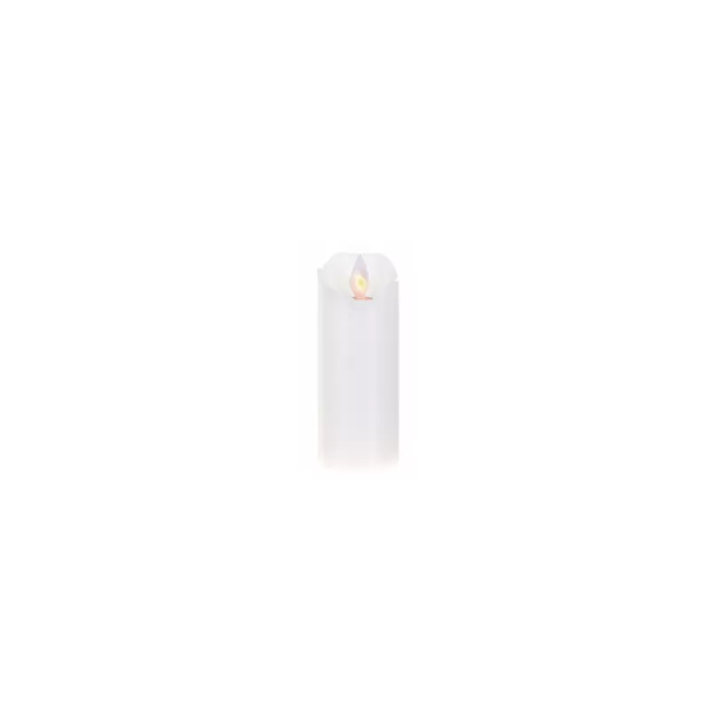 Znicz diodowy LED - świeca LED Subito z ruchowym płomieniem 150 biała