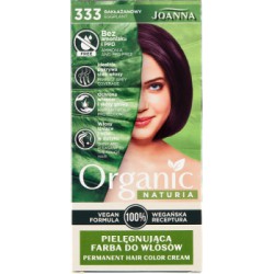 Joanna Naturia Organic Farba do włosów 333 bakłażan