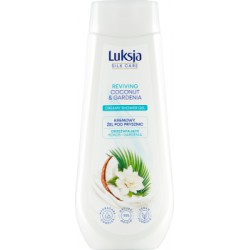 Luksja Silk Care Kremowy żel pod prysznic orzeźwiające kokos i gardenia 500 ml