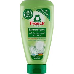Frosch Ecological Limonkowy żel do zmywarki 650 ml