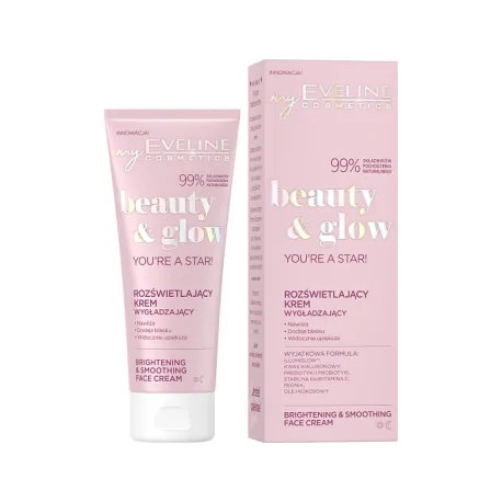 Eveline Beauty&Glow Rozświetlający krem wygładzający