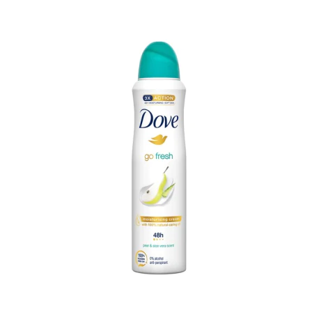 Dove Go Fresh Pear & Aloe Vera Scent Antyperspirant w aerozolu 150 ml