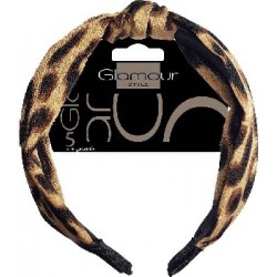 Inter-Vion Opaska do włosów z Węzełkiem w Panterkę 417669