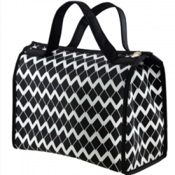 Inter-Vion Kufer z dwiema rączkami Duży Black & White