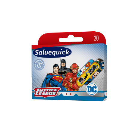 Salvequick Plastry dla dzieci Justice League 20szt.