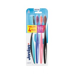 Jordan Szczoteczka do zębów Ultimate You Medium 4-pack