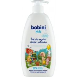 Bobini Kids Żel do mycia ciała i włosów hypoalergiczny 500 ml