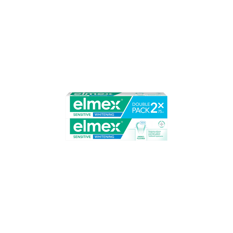 Elmex Sensitive Whitening Pasta do zębów 2 x 75 ml
