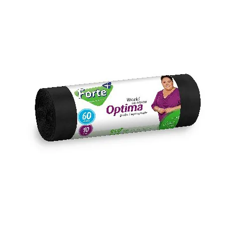 Forte+ Optima worki na śmieci LDPE 60L 10 szt.