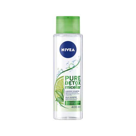 NIVEA Pure Detox Micellar Szampon do włosów 400 ml