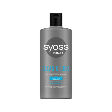Syoss Men Clean & Cool Szampon 440 ml
