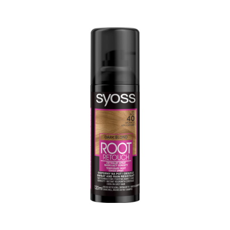 Syoss Root Retoucher Blond zmywalny spray maskujący odrosty 120ml