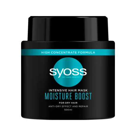 Syoss Moisture Boost Intensywnie regenerująca maska do włosów 500 ml