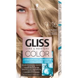Gliss Color Care & Moisture Farba do włosów 9-16 ultra jasny chłodny blond