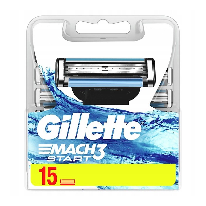 Gillette Mach3 nożyki wkłady do maszynki do golenia 15szt